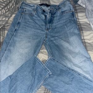 Hollister Light Blue High-Rise Jeans
